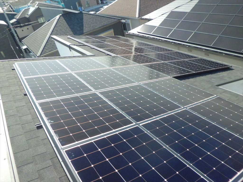 【奈良】シャープ太陽光設置工事