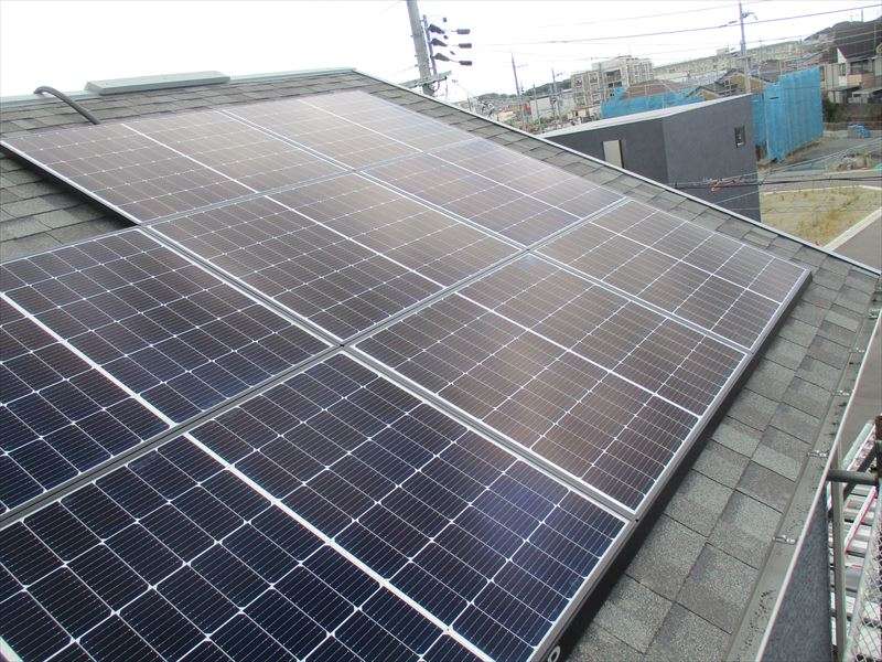 【奈良】太陽光発電システム設置工事