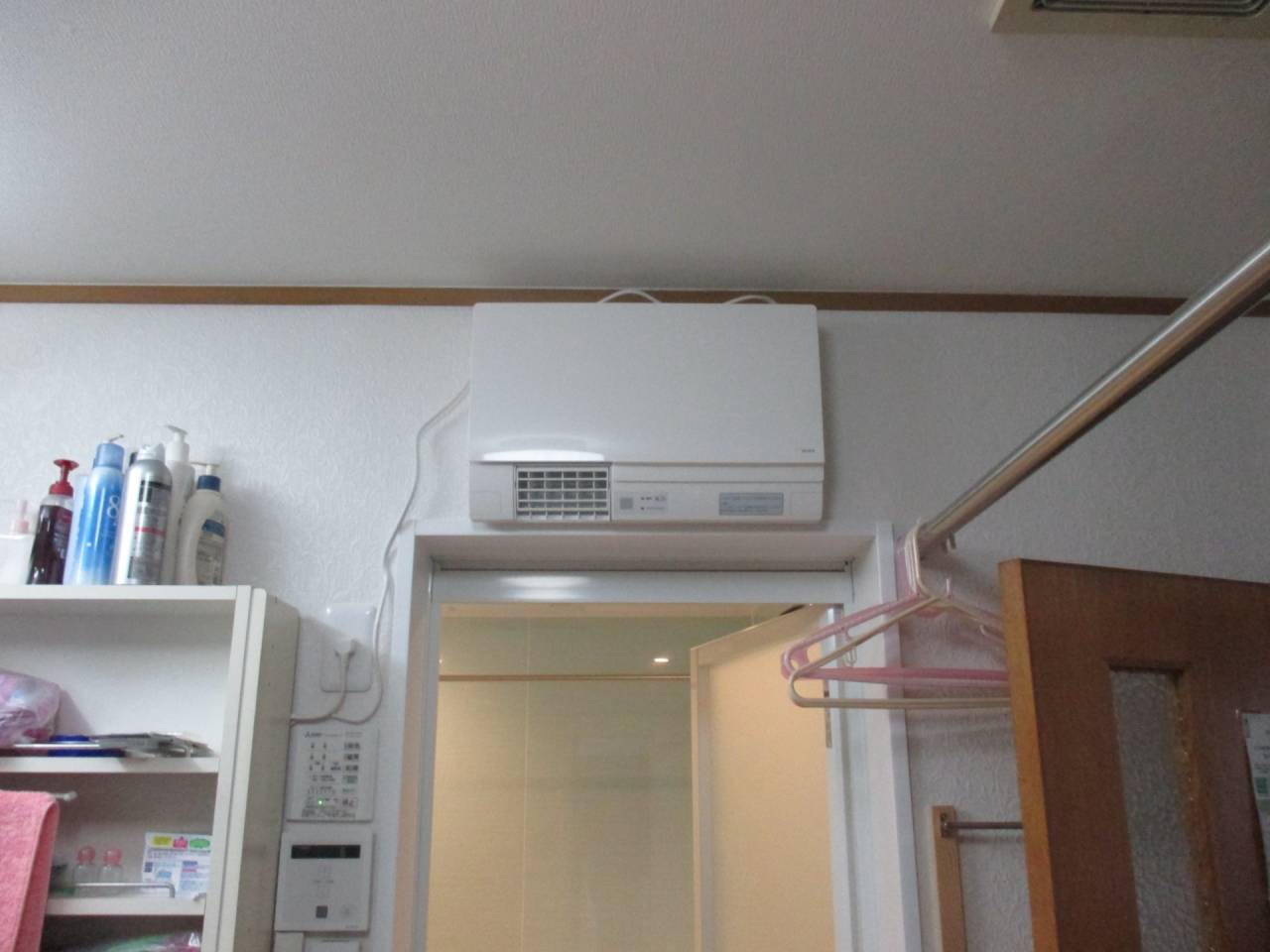 【大阪】暖房機設置工事